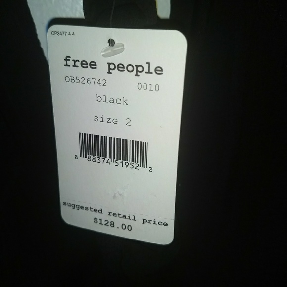 Free People Cold Shoulder Ruffle Mini Dress - Picture 7 of 8